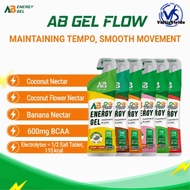 AB FLOW Energy Gel / Gel Tenaga | Sports Energy Gel | Running, Cycling & Trail