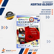 BLUEPRINT Glossy Photo Paper A4 190 gsm Photo Paper 190gsm Premium Quality