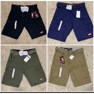 6 pocket cargo shorts makapal tila