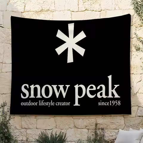 Fashion S-Snow Logo P-Peak-S flag For Living Room Home Dorm Decor Wall Outdoor Camping Party Banner 