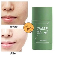 Green Mask Stick Meidian Original 100% Masker Wajah Green Tea Menghilangkan Komedo Hidung dan Wajah