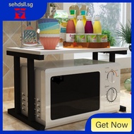 Microwave Rack Double-layer Simple Storage Rack Kitchen Oven Rack