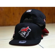 [DISCOUNT] Topi Unisex Hat TORONTO BLUE JAYS SIDE PATCH MLB SNAPBACK CAP (Black)
