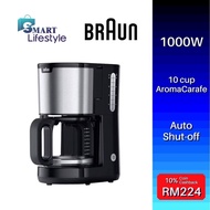Braun PurShine 10 Cup AromaCarafe Coffee Maker KF1500BK