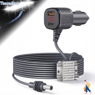THECEDARS DC Power Converter, DC 9-28V Input 3.5A Max Boost Power Converter, Durable Finned Housing 