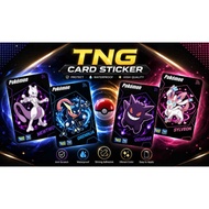 ( TNG pokemon S2 ) Touch n Go Card Sticker Cover / Waterproof Good Quality TNG CARD STICKER