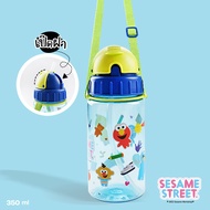 SST Sesame Street Water Bottle Sling Blue 350 ml
