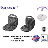 Isonic Sandwich / Waffle Maker Non-Stick Plate ISM-239 / ISM-258