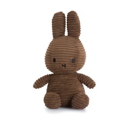 荷蘭BON TON TOYS Miffy米菲兔燈芯絨填充玩偶/ 巧克力/ 23cm