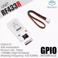 M5Stack RF433R Wireless RF receiver SYN531R Application of Radio Frequency Remote Control Automation