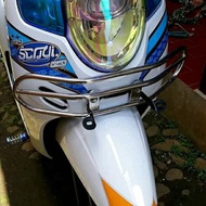 Aksesoris motor scoopy grill depan scoopy dudukan plat nomor