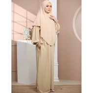 Khimar Set jubah bersama dengan purdah