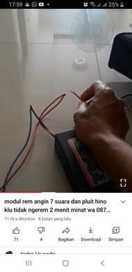 Rem angin 7 suara 24v kalau 2 menit tidak ngerem ada suara buang angin