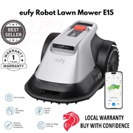 eufy Robot Lawn Mower E15, Grass Cutter, No RTK, No Signal Issue, Hands-Free Auto Mapping, Precise O
