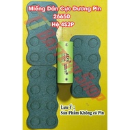 (HCM No Battery) Positive sticker protects 26650 cell 4s2p 8 cell system and 4s3p 12cell system