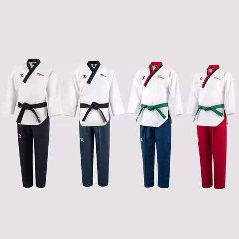 Original Jcalicu World Taekwondo Poomsae Dan doboks JC WT Junior Dan Male&Female Senior Dan Unisex M