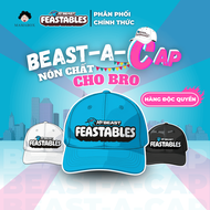 Nón MrBeast Feastables – BEAST-A-CAP phong cách cá tính màu xanh dương