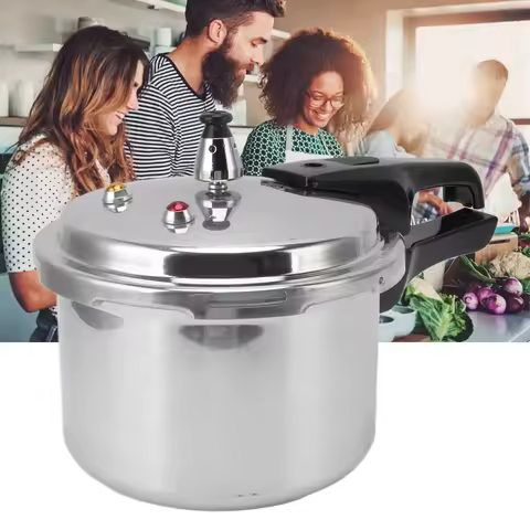3 Liter Aluminium Alloy Pressure Cooker 18cm Bottom 3L Mini Pressure Cooker for Gas Stove 3L Alumini