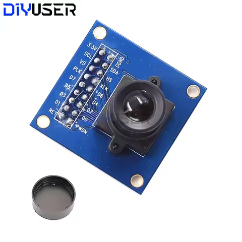 OV7670 Camera Module 640x480 VGA 30fps with AL422B FIFO Auto Exposure Control I2C Interface for Ardu