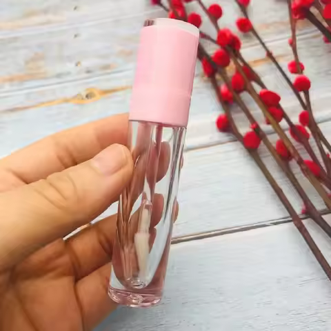 5/10/30/50pc 5ml Empty Lip Gloss Tubes Baby Pik Cap AS Lipgloss Containers Eyeliner Packaging Bottle