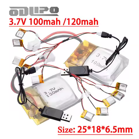 3.7V 100mah 120mah Li-Po Battery For CX-10 Cx10 H20 S8 M67 U839 RC Quadcopter Helicopter Drone Spare