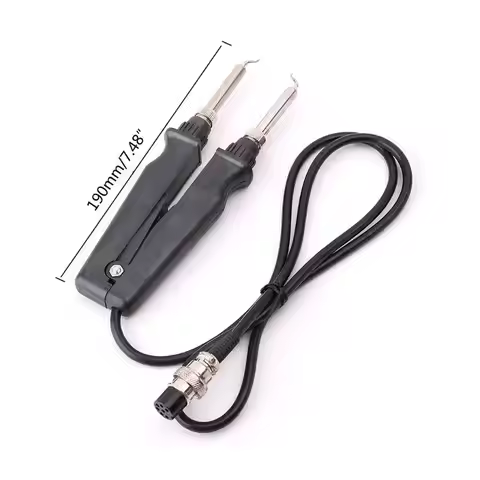 15YF 902 ESD Double Soldering Iron Tweezer Handle Clip Heating Plier Soldering St