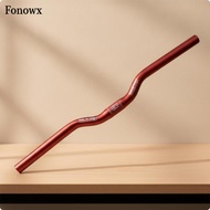 [AbabixaMY] Aluminum Bike Handlebar AL6061 Swept Handlebar Heat Treated Silver 30H