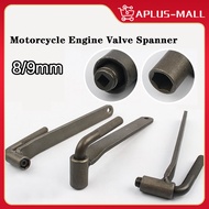 8/9mm Motorcycle Engine Valve Spanner Motorcycle Valve Repair Tool Engine Valve Adjuster Wrench