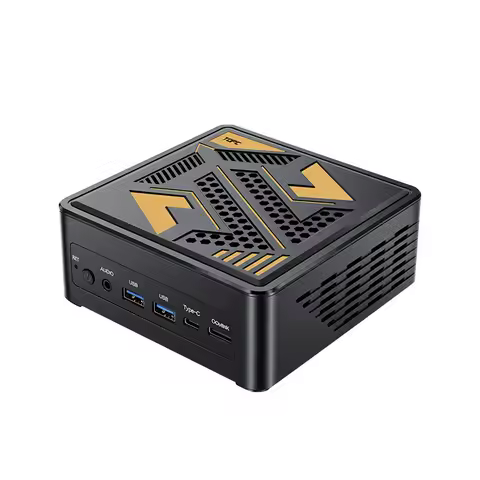 TOPC TA01 AMD Ryzen 7 H 255 Mini PC Windows 11 Pro DDR5 5600MT/s PCIe4.0*4 WiFi 6E BT5.3 OCulink USB