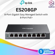 TP-Link ES208GP Omada 8-Port Gigabit Easy Managed Switch with 8-Port PoE+