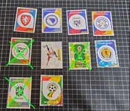 2026 世界盃 Panini 貼紙 銀 7張
