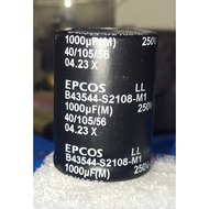 New capacitor 1000uf 250V TDK/EPCOS