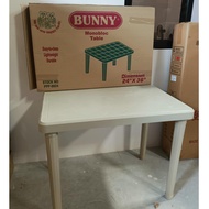 Table RECTANGULAR 24x36 Bunny Plastic Monobloc Table PPP-8824