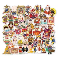 可 48 Chinese Mythical Characters Cartoon Stickers Q Version Journey To The West Mazu God Of Wealth G