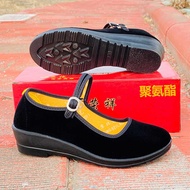 oes, Flat Single Shoes, Hotel Waiters' Work Shoes, Anti Slip Soft Soled Dancing Shoes, Mom's Shoes