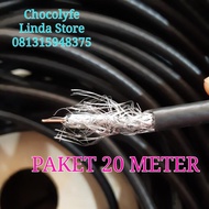 KABEL BELDEN ANTENA RG6 PAKET 20 METER / KABEL ANTENA BELDEN 75OHM RG6 - FAYRES STORE