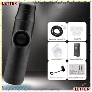 LETTER ABS Kazoo, Lightweight Portable Kazoo Flute, Keyboard Accompaniment Reusable Professional Kaz