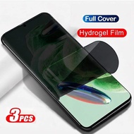 3Pcs Privacy Hydrogel Film For OPPO A16e A98 A18 A38 A2x A2m For Oppo Find X6 Pro X5 Pro X5 Lite Ant