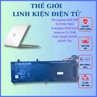 Dell XPS 15 9550 9560 Precision 5510 5520 Inspiron 15 7590 7591 5XJ28 H5H20 6GTPY Zin Laptop Battery