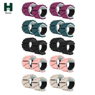 [Homyl] 2x Ankle Weights Wrist Weights Leg Weights Straps Training Silicone Weighted Bracelet for Pi