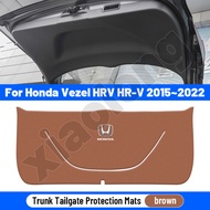 คุณภาพสูงสำหรับฮอนด้า Vezel HRV HR-V 2015 2016 2017 2018 2019 2020 2021 2022แผ่นหนังรองป้องกันท้ายรถ