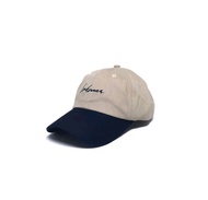 LINKSWEAR TOPI PRIA TOPI TOPI POLOCAPS TOPI BASEBALL NAVY CREAM