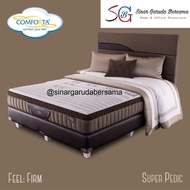 FULL SET COMFORTA SUPER PEDIC SPRING BED / KASUR ORTHOPEDIC COMFORTA
