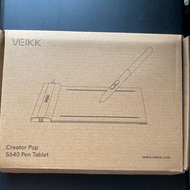 Second Hand VEIKK S640 Drawing Tablet 6x4 Inch Pen Tablet