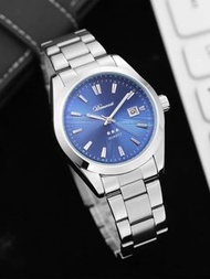 Men Round Pointer Date Quartz WatchFor fashion