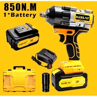 KEELAT K20 Heavy Duty Cordless Impact Wrench Brushless Motor Electric 850 N.M
