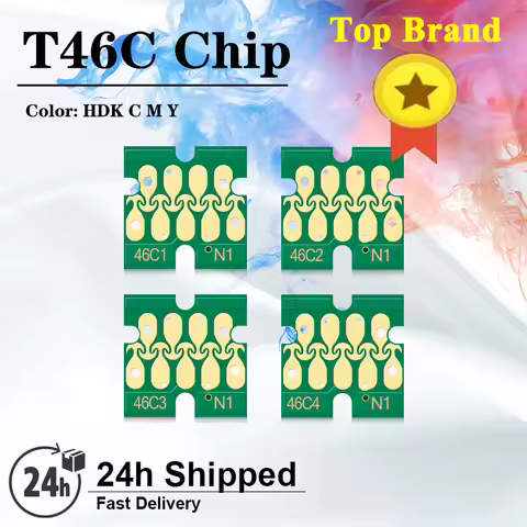 T46C T46C8 T46C2 T46C3 T46C4 Ink Cartridge Chip for Epson SureColor F9470 F9470H SC-F6370 SC-F9470 F