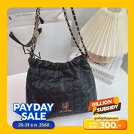 6 สี กระเป๋าสะพาย Lyn infinite 2024 งานขายดี ใส่ไอแพดได้ สีดำ One