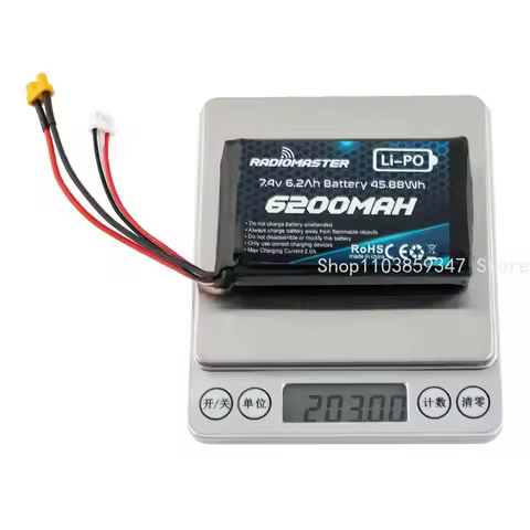 【View customer service message】RadioMaster BOXER TX16S Original Transmitter 2S 7.4V 5000mAh 6200mAh 