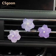 C5GOON 3Pcs Sunflower Car Air Vent Decor Rotating Windmill Aroma Diffuser Essential Oil Vent Clip Da